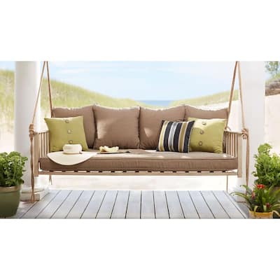 Patio Swings Chairs The Home Depot Patio Swings Chairs The Home, Outdoor Furniture Swing Set