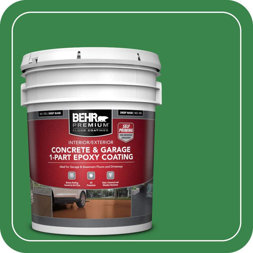5 gal. #450B-7 Green Grass Self-Priming 1-Part Epoxy Satin Interior/Exterior Concrete and Garage Floor Paint price history on PriceWatchPro