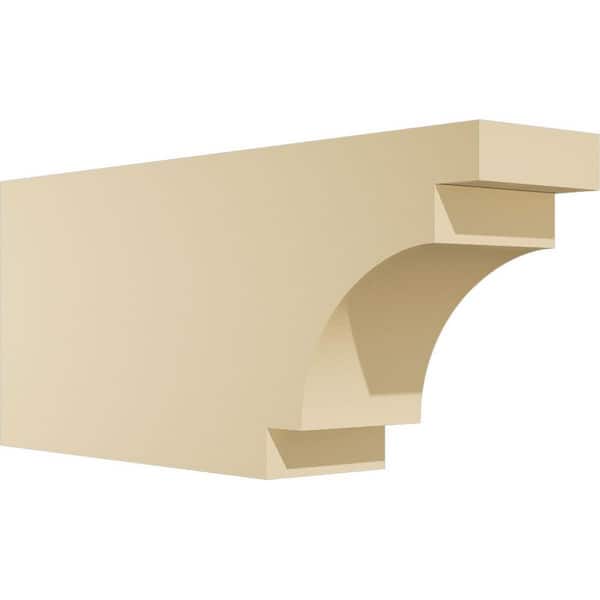 Ekena Millwork Standard Mediterranean 5 in. W x 10 in. H x 24 in. D Signature Urethane Rafter Tail Outlooker