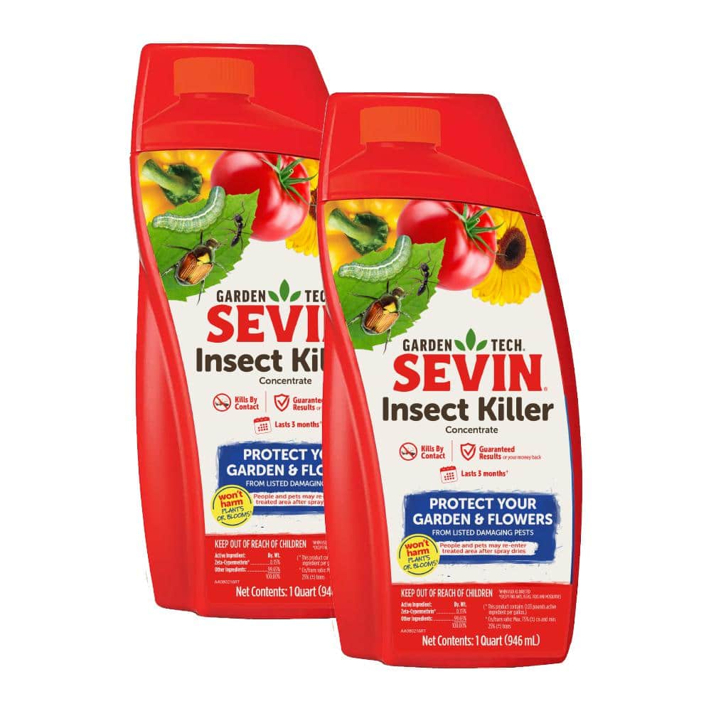 Sevin 32oz Concentrate Outdoor Insect Killer (2Pack) 100530123 The