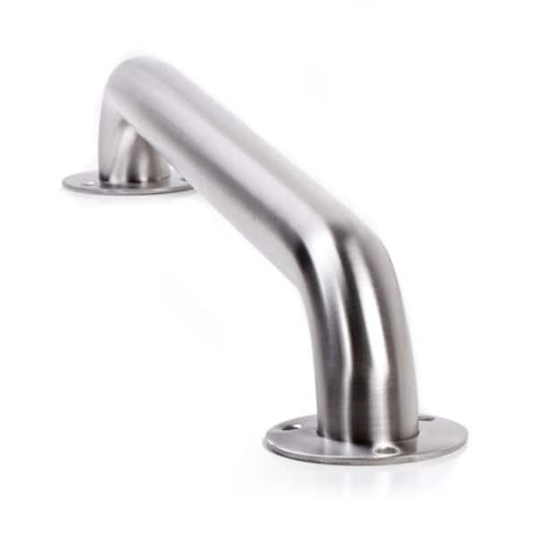 ARISTA 42 in. x 1-1/4 in. Exposed Screw Grab Bar in Brushed Stainless Steel