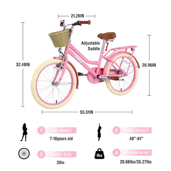 Wheel size for 4 year shops old