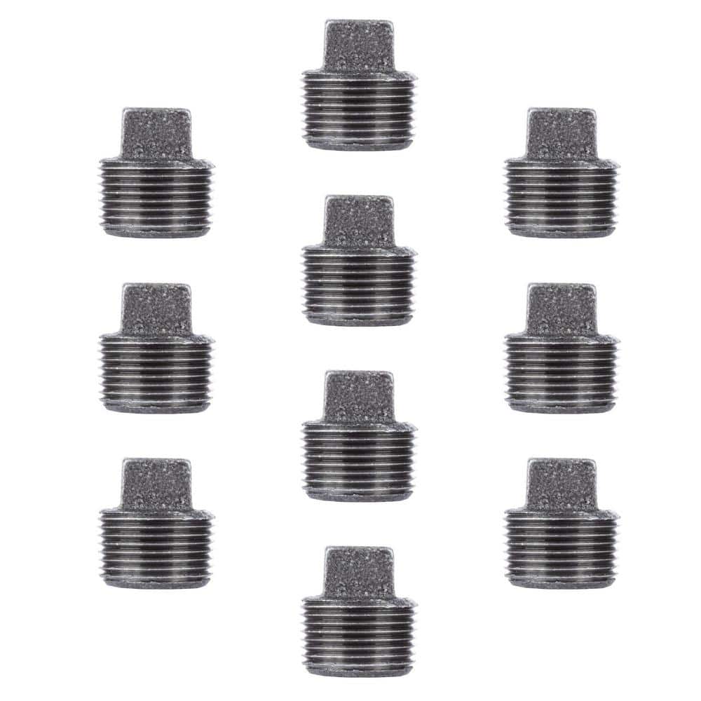 3/4 in. x 1.5 in. Black Iron Plug (10-Pack) price history on PriceWatchPro