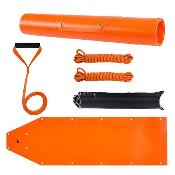 Ad Glider Ropes Examples VEVOR Deer Drag Sled, 72.8 x 22.8 in., 550lbs., Heavy Duty Yard Utility ...
