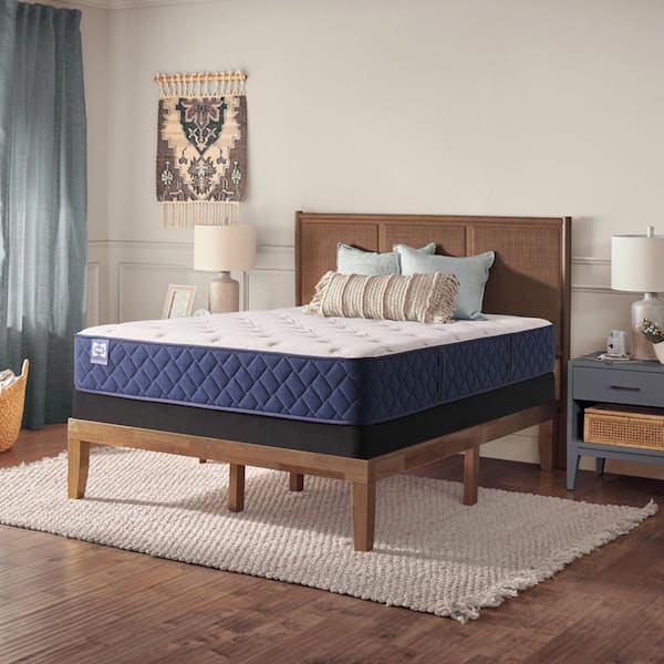 Farley Elm California Split King Firm Innerspring 12.5 in. Tight Top Mattress Set (Quantity 2-Required)