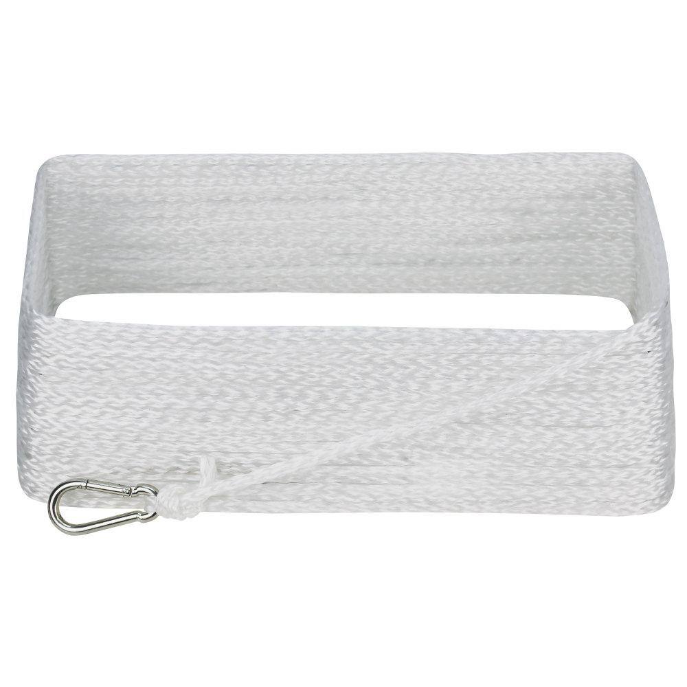 Extreme Max BoatTector Fender Line - 3/8" X 5' White Braided Rope 4-Pack