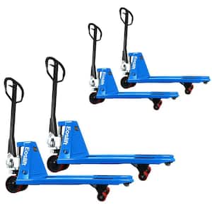 Professional Grade M25NS (Narrow and 36 in. Short) Manual Pallet Jack 5,500 lbs. 20.5 in. x 36 in. (4-pack)