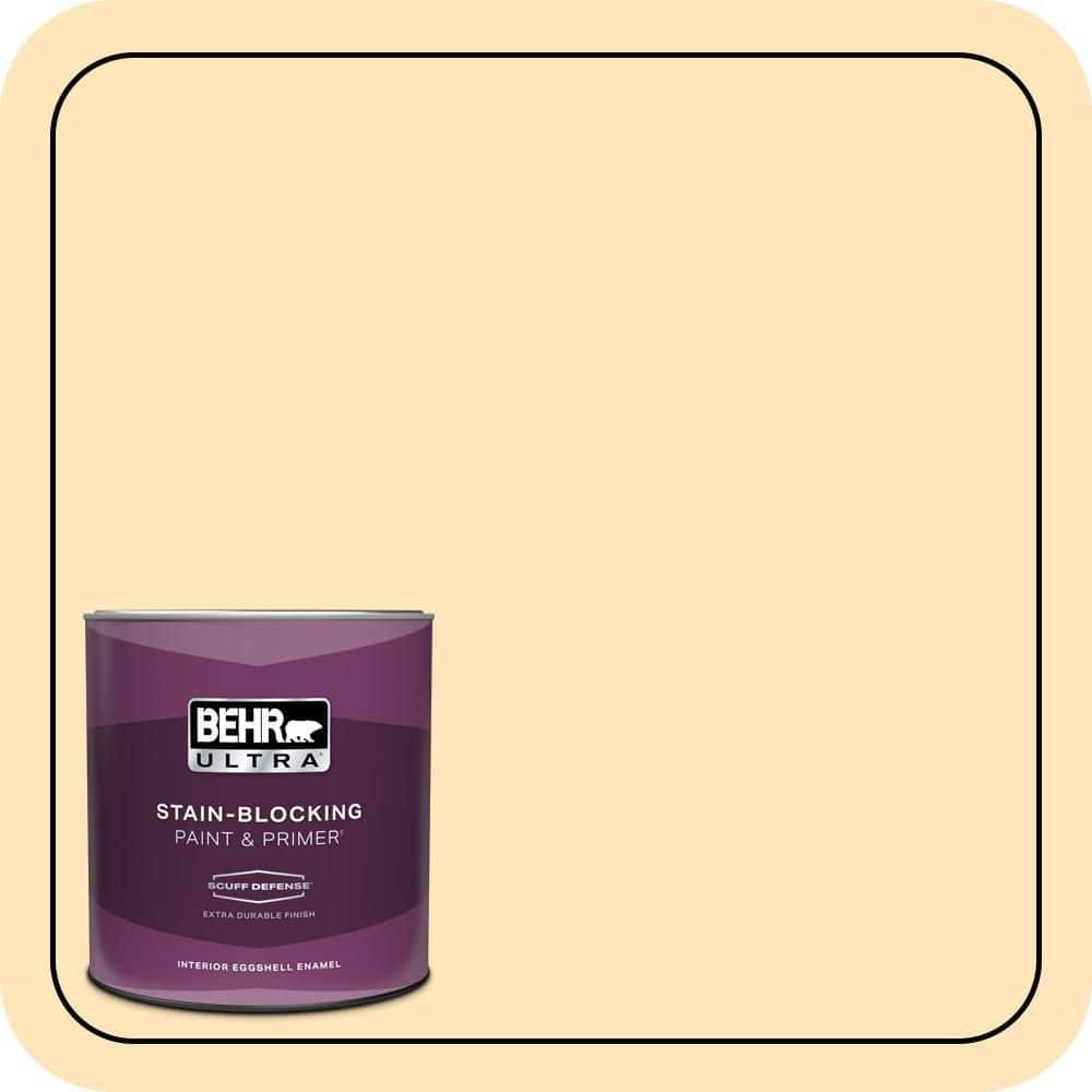 1 qt. #BIC-28 Butter Creme Extra Durable Eggshell Enamel Interior Paint & Primer price history on PriceWatchPro