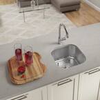 Stainless Steel 16 in. Undermount Bar Sink with Additional Accessories