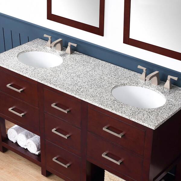 Home Decorators Collection Fraser 60 In, 60 Granite Vanity Top Single Sink