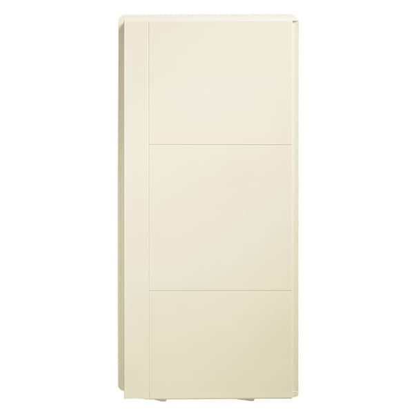 STERLING Accord 1-1/4 in. x 36 in. x 77 in. 2-piece Direct-to-Stud Shower End Wall Set in Biscuit