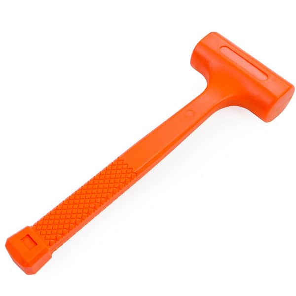 Small RUBBER 12 oz MALLET 1.75 Head Diameter sheet metal HardWood HANDLE  HAMMER