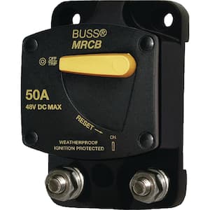 187 Series DC Circuit Breaker - Surface Mount, 80 Amps