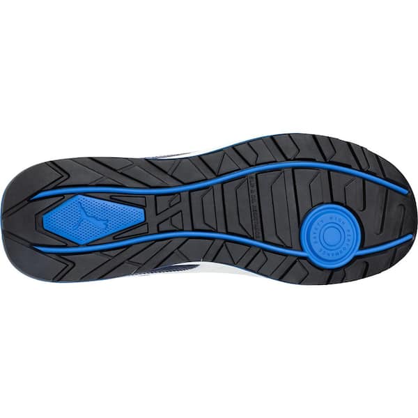 Urban Effect Men's Airtwist Low Safety Work Shoe - Composite Toe - Blue 2-Tone Size 7(M)