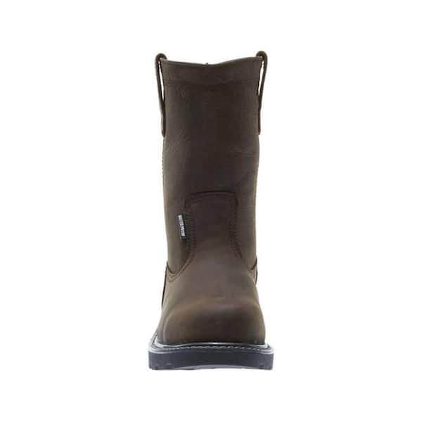 Wolverine Men\'s Floorhand Waterproof Soft Toe Work Dark Brown W10682 Size 9 EW Wolverine Floorhand Well W 10 main image 3
