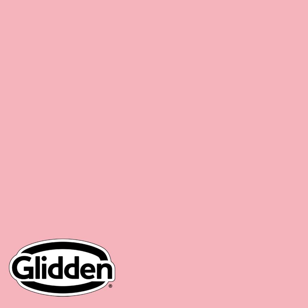 Glidden Premium 1 gal. PPG1184-3 Powder Rose Flat Interior Latex Paint  PPG1184-3P-01F - The Home Depot