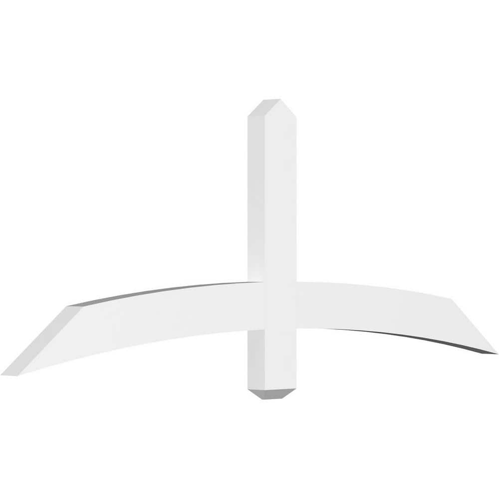 60 in. W x 22 1/2 in. H x 2 in. D x 4 in. F, 9/12 Pitch, Bellingham Signature Urethane Gable Bracket, Primed Tan price history on PriceWatchPro