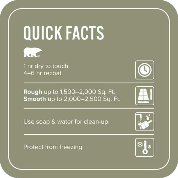 5 gal. #PFC-39 Moss Covered Self-Priming 1-Part Epoxy Satin Interior/Exterior Concrete and Garage Floor Paint