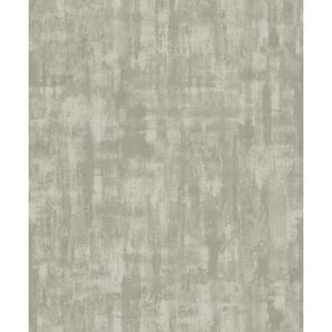 Boutique Collection Beige Shimmery Plaster Non-Pasted Paper on Non-Woven Wallpaper Roll