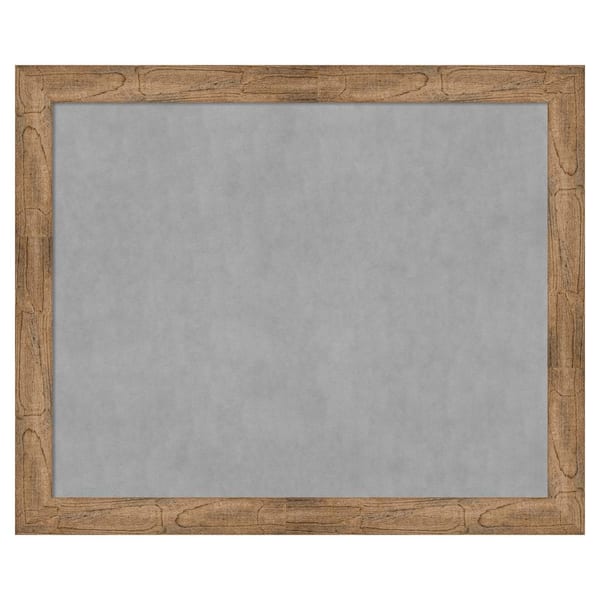 Amanti Art Owl Brown 46 in. x 38 in Framed Magnetic Board