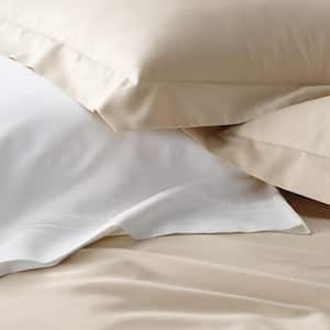 Legends Luxury Solid 600-Thread Count Egyptian Cotton Sateen Pillowcase (Set of 2)