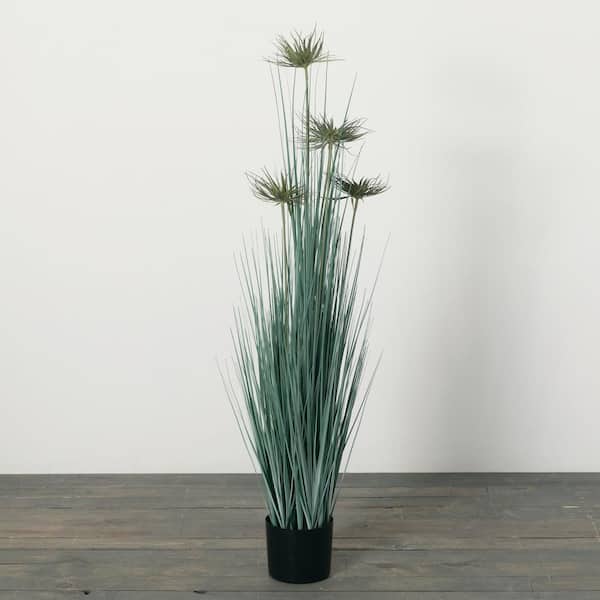 SULLIVANS 4 ft. Artificial Grass in Pot