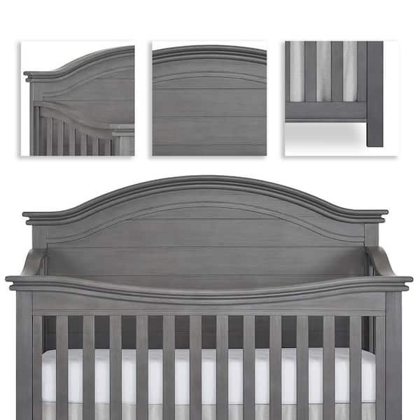 Evolur belmar curve 5 in 1 convertible sales crib