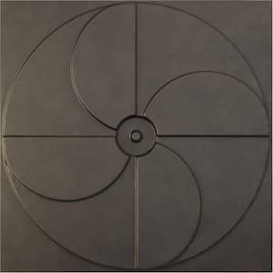 19 5/8 in. x 19 5/8 in. Windmill EnduraWall Decorative 3D Wall Panel, Weathered Steel (12-Pack for 32.04 Sq. Ft.)