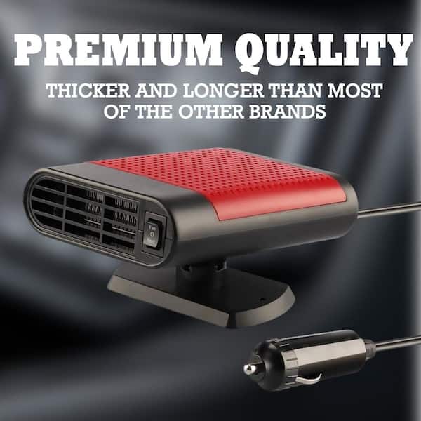 car cigarette heater Space Heater Car Heater Portable Cigarette Lighter N/A 150W 12V 2-in-1  Electric Black