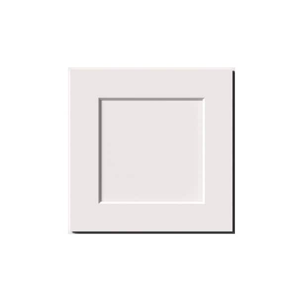 18 in. W x 12 in. D x 18 in. H Ready to Assemble Solid Wood Shaker Short Wall Kitchen Cabinet in White With Single Door