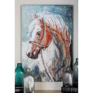 1- Panel Horse Wall Art 47 in. x 32 in.