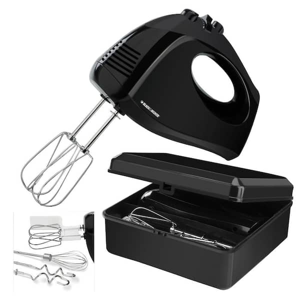 BLACK+DECKER 6-Speed Hand Mixer with Case