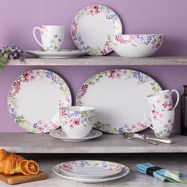 Noritake Bloomington Road Colorful (Multi) Porcelain 12-Piece