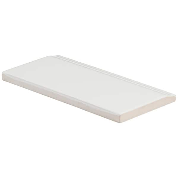 Andover Whitby White Low Gloss 94 T Molding - Tiles Direct Store