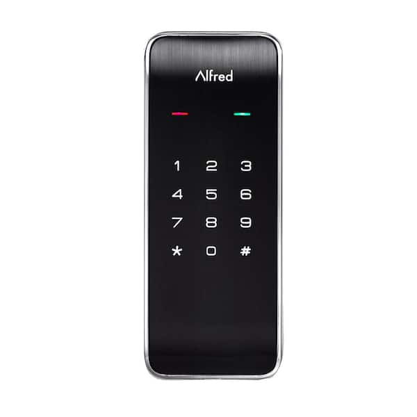 Alfred DB2 Chrome Smart 1-Sided Keyless Electronic Deadbolt Lock