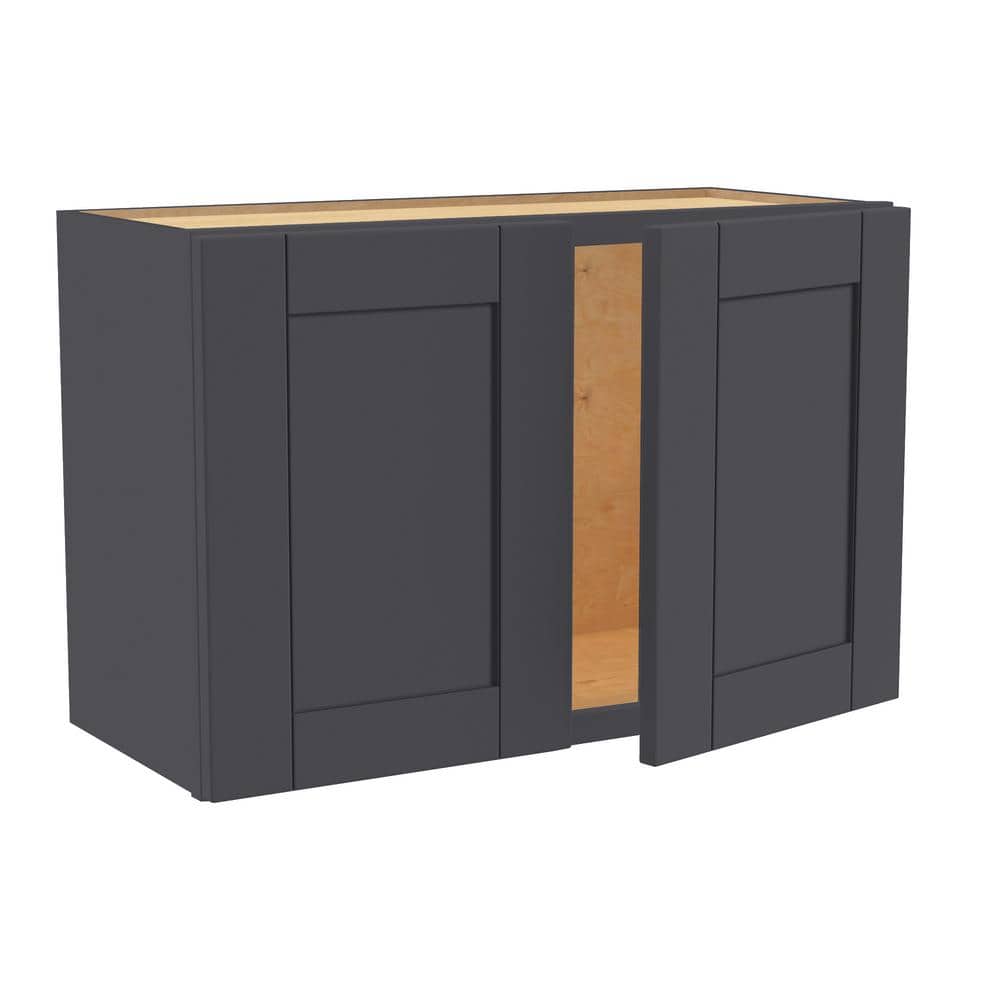 Washington 27 in. W x 12 in. D x 18 in. H Assembled Plywood Wall Kitchen Ca