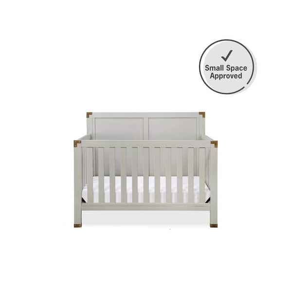 BABY RELAX Mylan Graphite Gray 5 in 1 Convertible Crib DE13288 The Home Depot