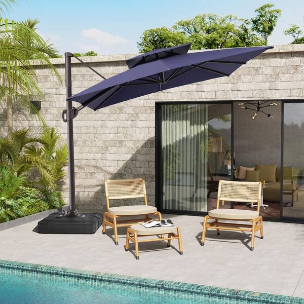 Pellebant Double Top 11 ft. x 9 ft. Rectangular Aluminum