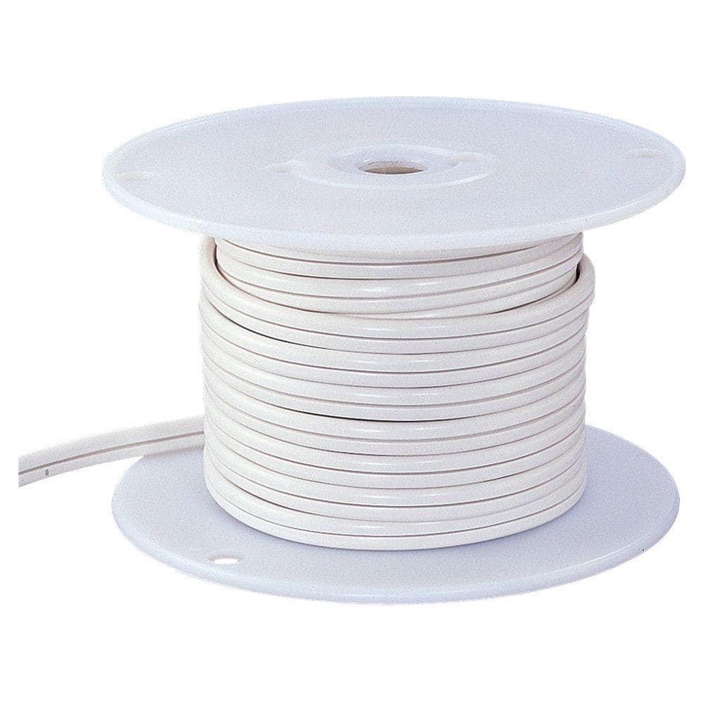 50' White Indoor Cable Ambiance Track Lighting