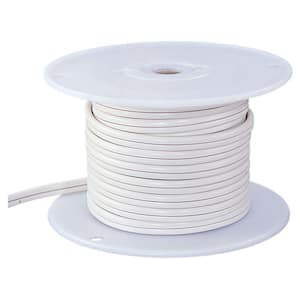 50 ft. White Indoor Lx Cable