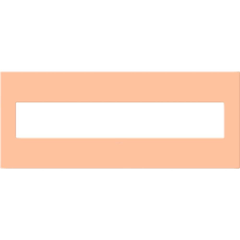 adorne 6-Gang Decorator/Rocker Plastic Wall Plate with Microban Protection, Peachy price history on PriceWatchPro