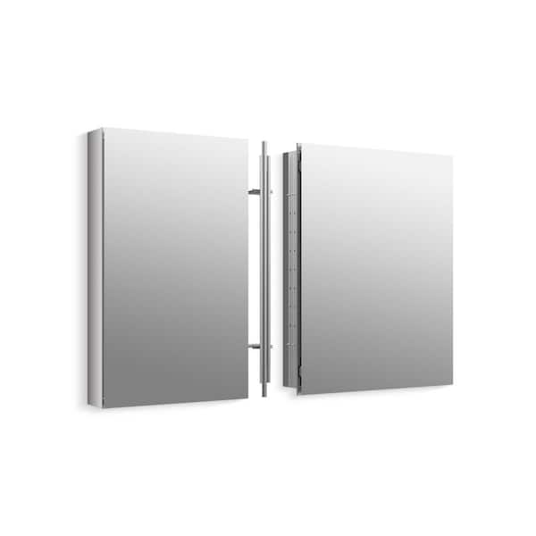 Elegante Mobiletto Con Specchio Ad Arco, Armadietto Per Medicinali Integrato, Mobiletto Da Parete Con Struttura In Metallo Specchio E Ripiani Regolab 96372654