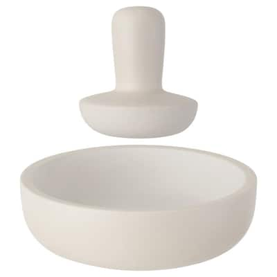 Fox Run 5.5 in. Granite Mortar and Pestle 6250 - The Home Depot