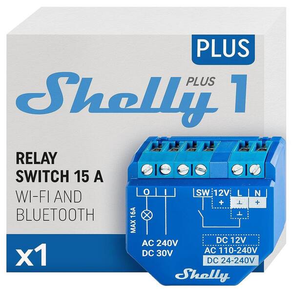 Shelly 1smart Wi-fi Switch 2-way Control With Alexa & Google Home -  Cozylife App
