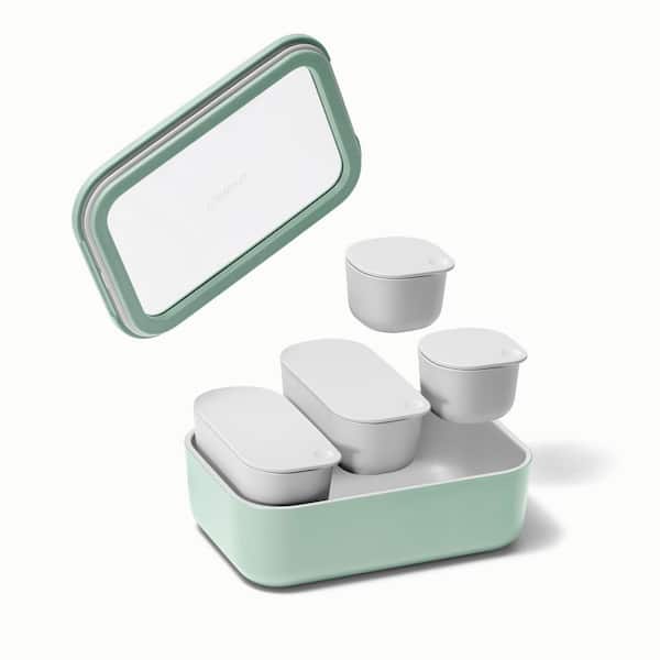 CARAWAY 4.4-Cup Glass Food Storage Container