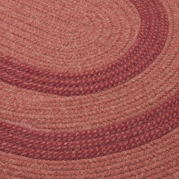 Paige Rusted Rose 2 ft. x 10 ft. Braided Runner Rug