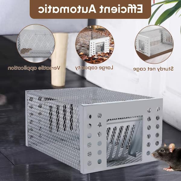 Outdoor Large Automatic Rat Trap, Reusable for Outdoor Pest