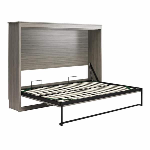 Signature Sleep Paramount Full Size Daybed Wall Bed, Gray Oak
