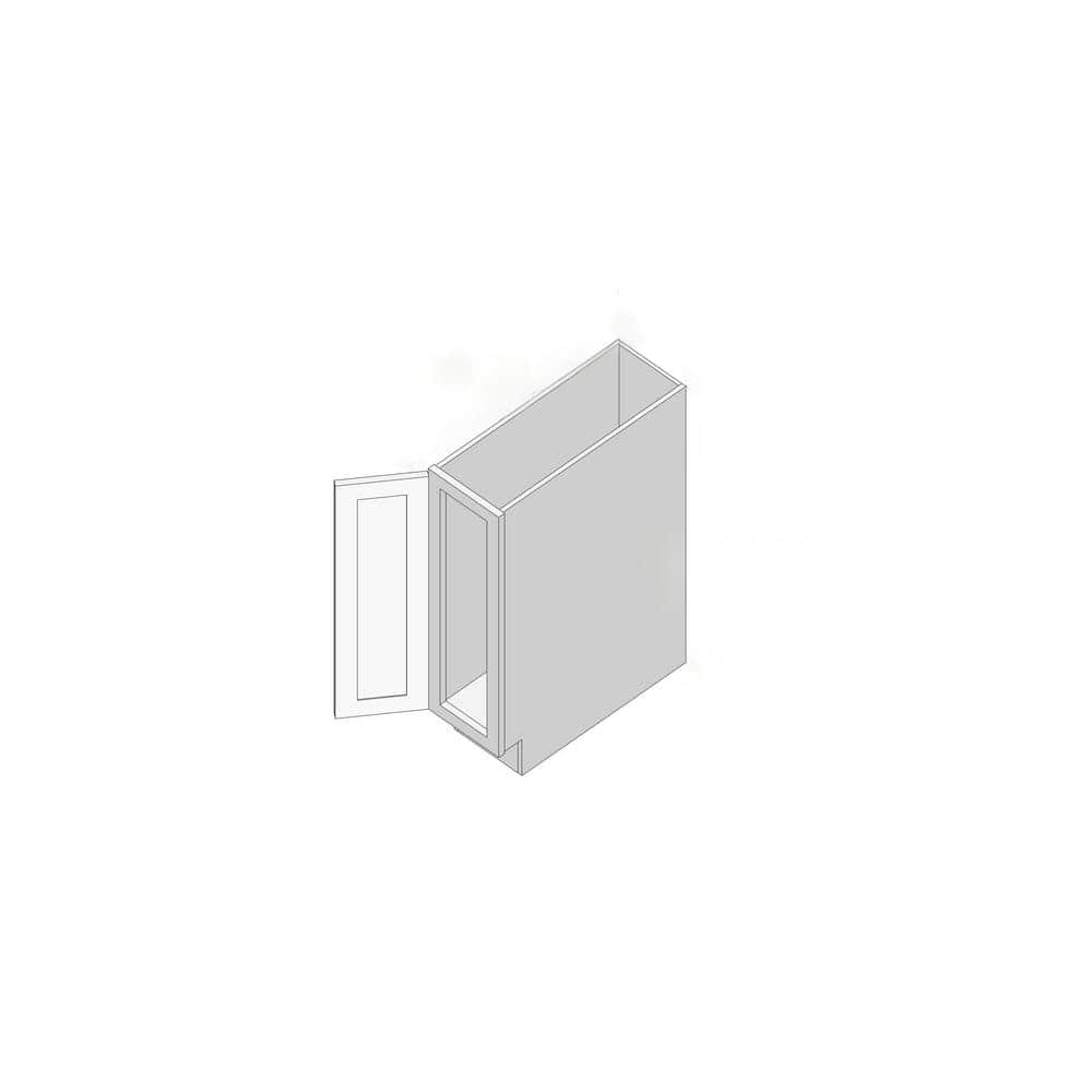 9 in. W x 24 in. D x 34.5 in. H Plywood Ready to Assemble Floor Base Kitchen Cabinet in Cyber Grey with Drawer price history on PriceWatchPro