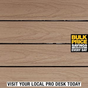 UltraShield Naturale 1 ft. x 1 ft. Quick Deck Outdoor Composite Deck Tile in Canadian Maple (10 sq. ft. per box)